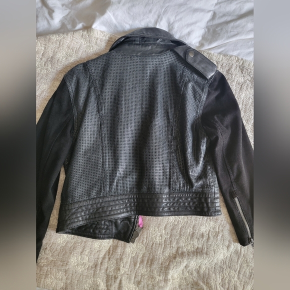 Leather Motorcycle Jacket - Picture 7 of 11